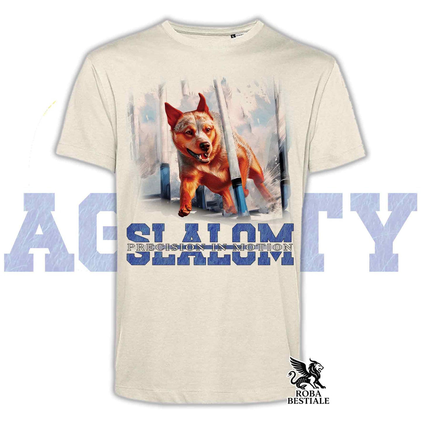 TREIBBALL T-Shirt - AUSTRALIAN SHEPHERD Blue Merle
