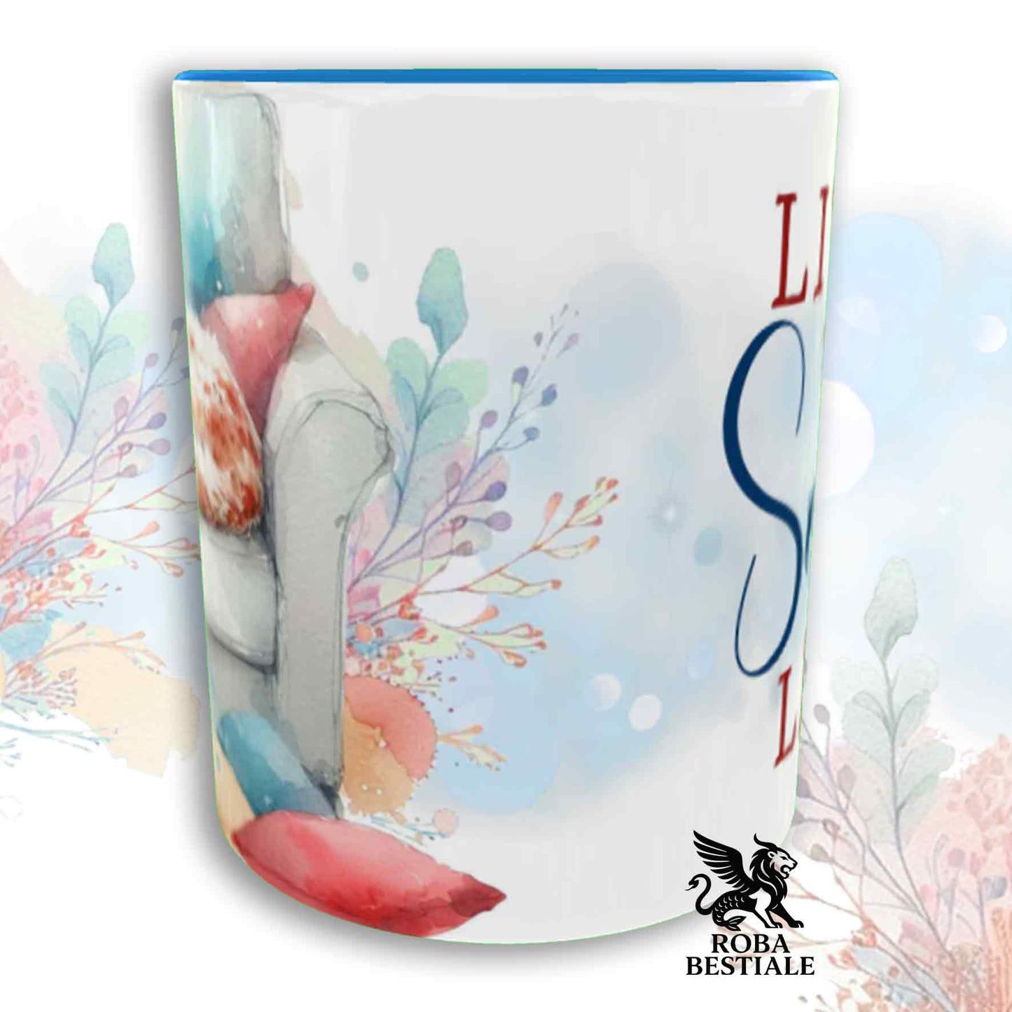 Tazza SOFT LIFE - AUSTRALIAN CATTLE DOG Red - In Ceramica, colore a scelta - 330 ml