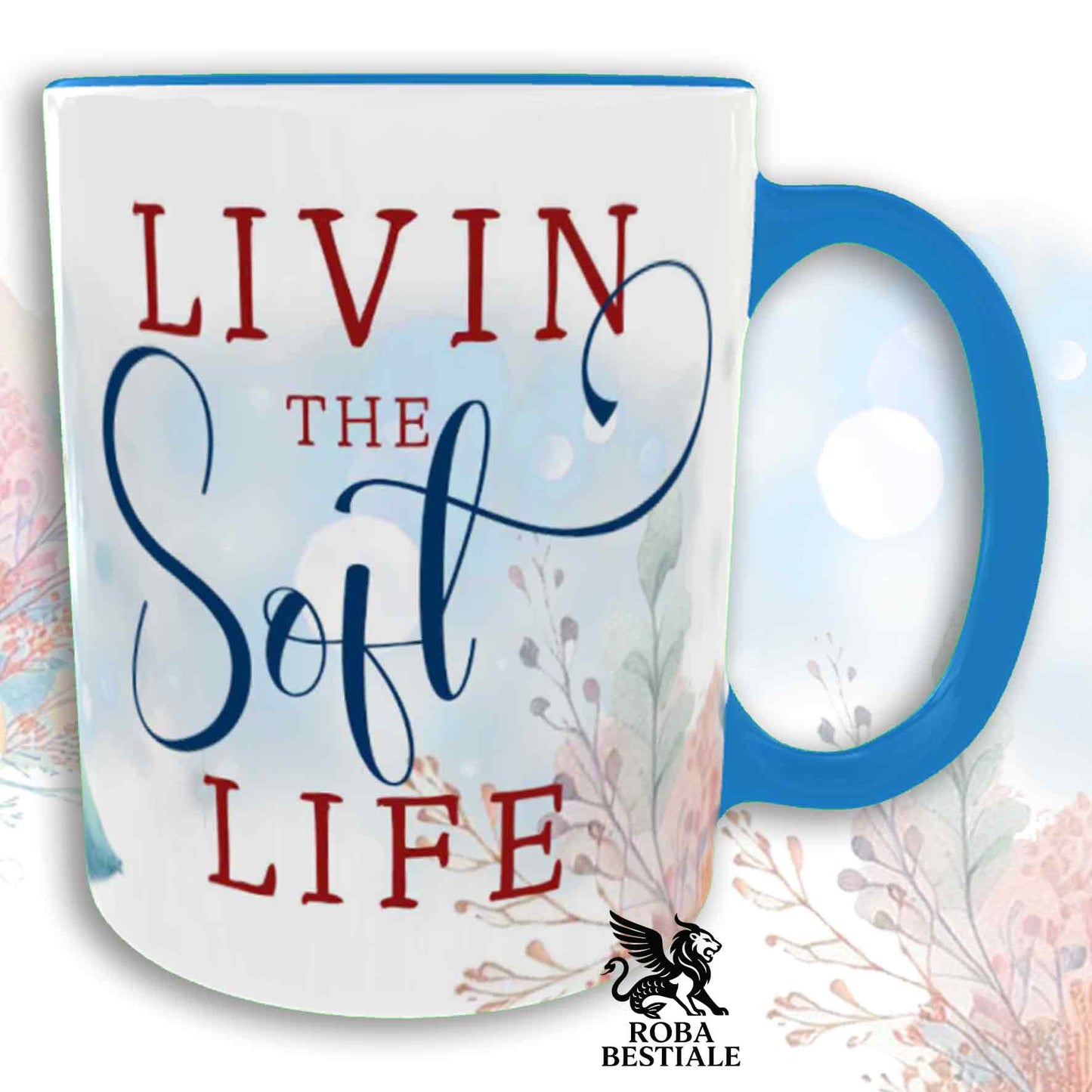 Tazza SOFT LIFE - AUSTRALIAN CATTLE DOG Red - In Ceramica, colore a scelta - 330 ml