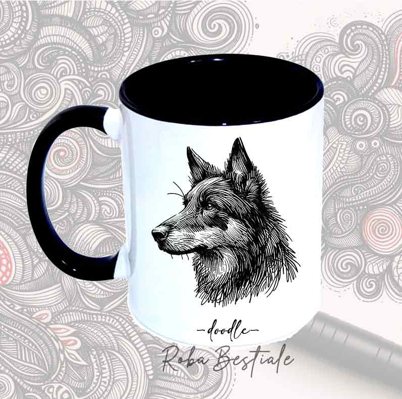 Tazza DOODLE - AUSTRALIAN KELPIE
