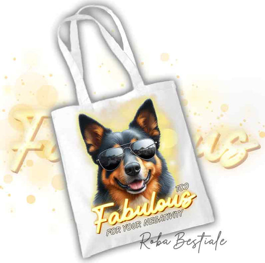TOO FABULOUS Shopper - AMERICAN AKITA