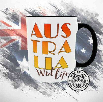Tazza AUSTRALIA Wild Life - AUSTRALIAN KELPIE Black & Tan