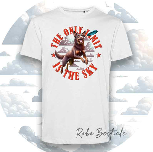 T-Shirt SKY LIMIT - AUSTRALIAN KELPIE Chocolate