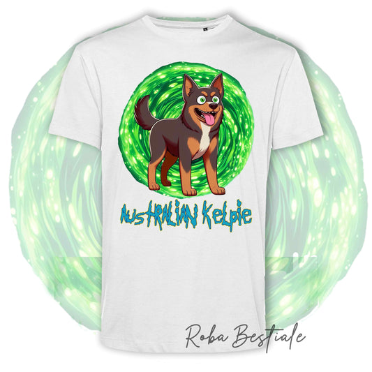 RICK &amp; MORTY - LABRADOR RETRIEVER Chocolate T-Shirt