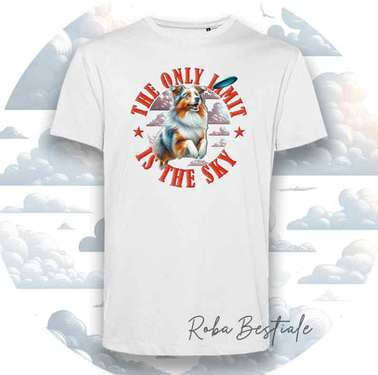 T-Shirt SKY LIMIT - AUSTRALIAN SHEPHERD NBT Blue Merle