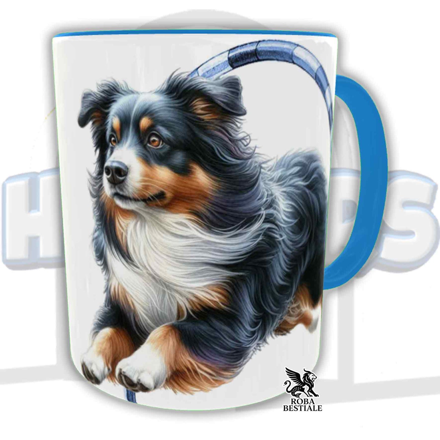 HOOPERS Mug - AUSTRALIAN CATTLE DOG Red