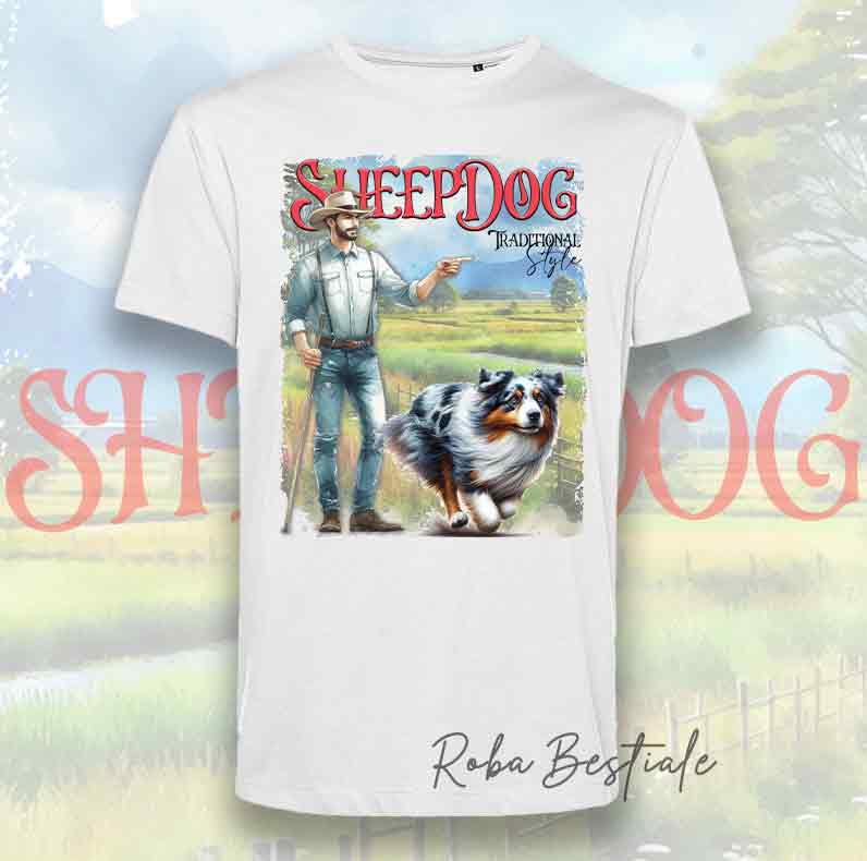 SHEEPDOG 1 T-Shirt - AUSTRALIAN CATTLE DOG Blue
