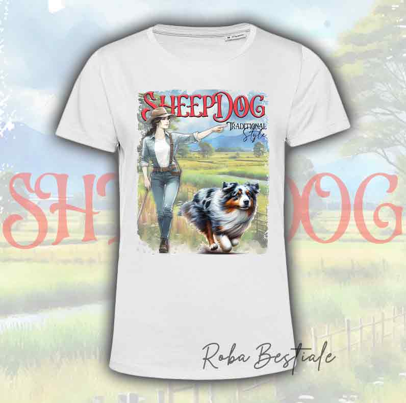 SHEEPDOG 1 T-Shirt - AUSTRALIAN CATTLE DOG Blue