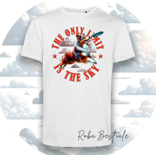 T-Shirt SKY LIMIT - AUSTRALIAN SHEPHERD NBT Red Merle