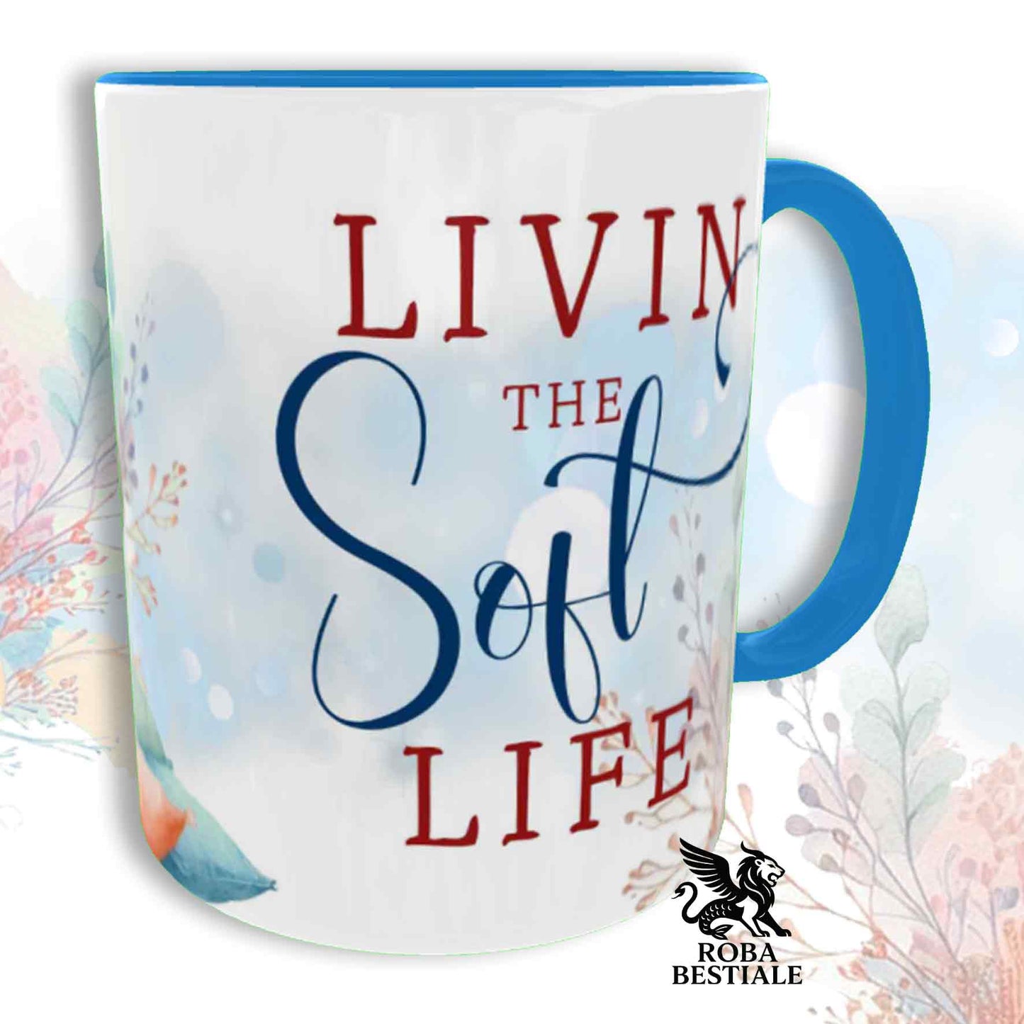 Tazza SOFT LIFE - AUSTRALIAN SHEPHERD Red Tricolor - In Ceramica, colore a scelta - 330 ml