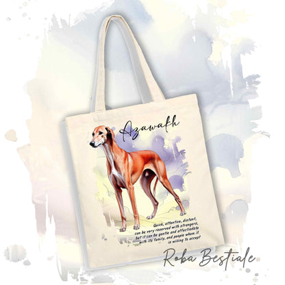 Shopper BEHAVIOR - AZAWAKH - Standard FCI - Diversi colori disponibili, 100% Cotone