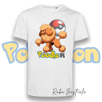 T-Shirt POKEMON - BARBONE Albicocca