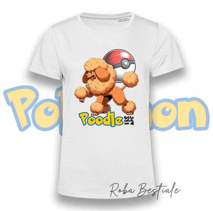 T-Shirt POKEMON - BARBONE Albicocca