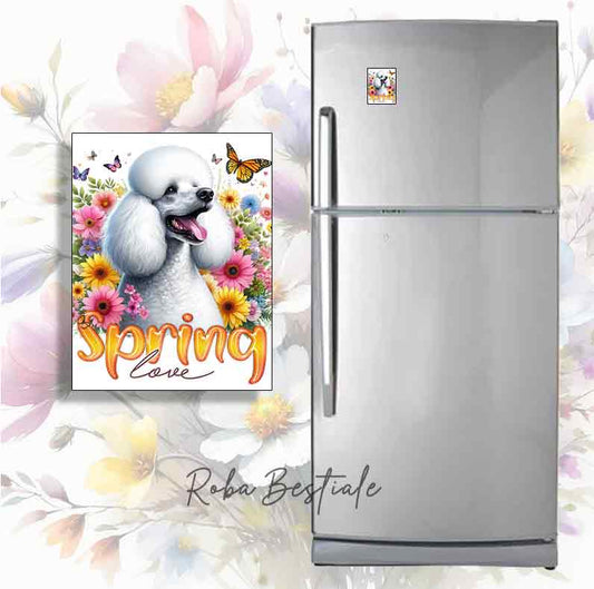 Magnete SPRING LOVE - BARBONE Bianco