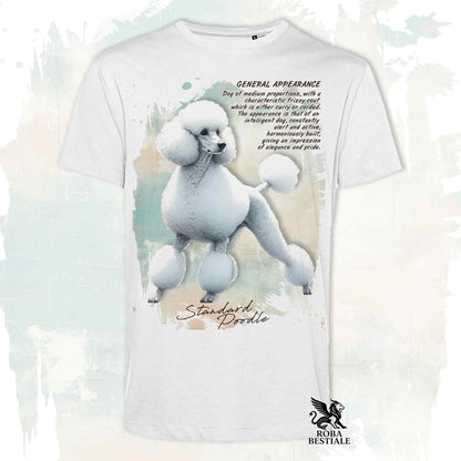 T-Shirt APPEARANCE - BARBONE Grande Mole Bianco - Bianca o Beige, da Uomo o da Donna - dalla XS alla 5XL