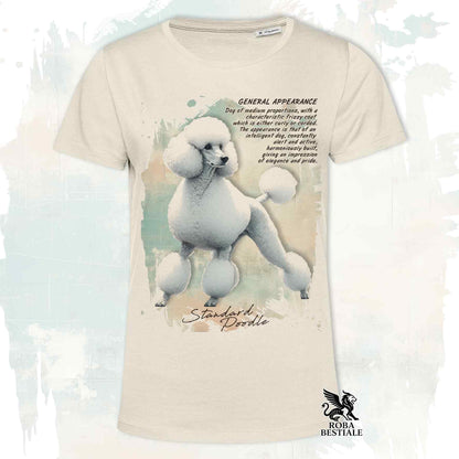 T-Shirt APPEARANCE - BARBONE Grande Mole Bianco - Bianca o Beige, da Uomo o da Donna - dalla XS alla 5XL