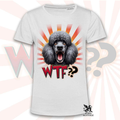 T-Shirt WTF?? - BARBONE Grande Mole Grigio - Bianca o Beige, da Uomo o da Donna - dalla XS alla 5XL