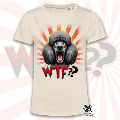 T-Shirt WTF?? - BARBONE Grande Mole Grigio - Bianca o Beige, da Uomo o da Donna - dalla XS alla 5XL