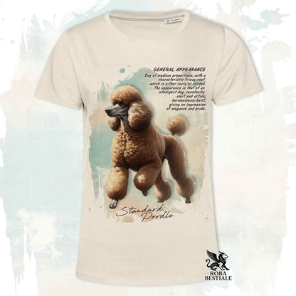 T-Shirt APPEARANCE - BARBONE Grande Mole Marrone - Bianca o Beige, da Uomo o da Donna - dalla XS alla 5XL
