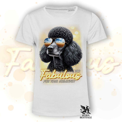 TOO FABULOUS T-Shirt - Big Black Mole POOD - White, Men or Women - XS to 5XL