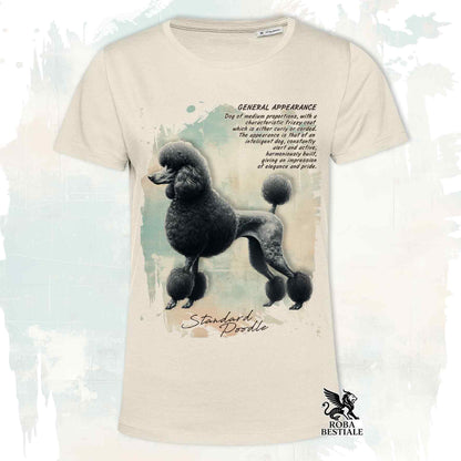 T-Shirt APPEARANCE - BARBONE Grande Mole Nero - Bianca o Beige, da Uomo o da Donna - dalla XS alla 5XL