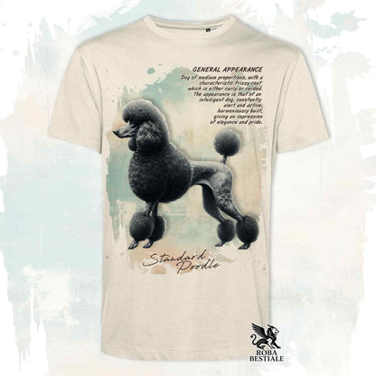 T-Shirt APPEARANCE - BARBONE Grande Mole Nero - Bianca o Beige, da Uomo o da Donna - dalla XS alla 5XL