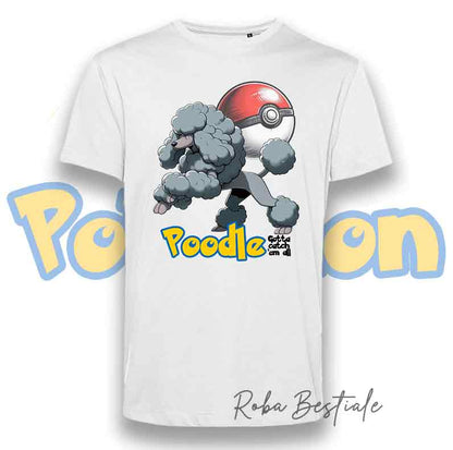 T-Shirt POKEMON - BARBONE Grigio