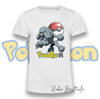 T-Shirt POKEMON - BARBONE Grigio