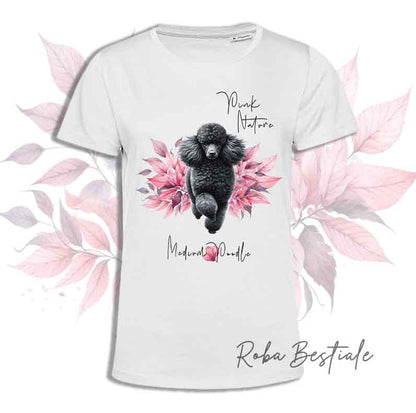 T-Shirt BARBONE Nero - Collezione Pink Nature