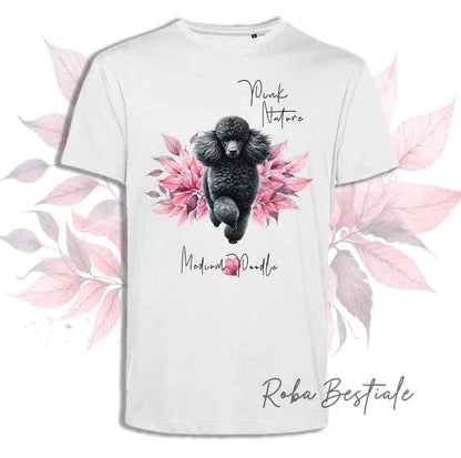 T-Shirt BARBONE Nero - Collezione Pink Nature