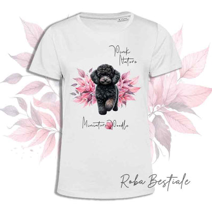 T-Shirt BARBONE Nero - Collezione Pink Nature