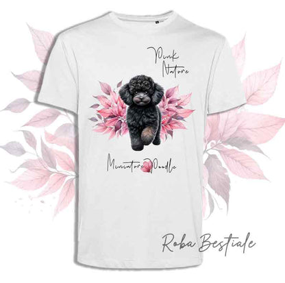 T-Shirt BARBONE Nero - Collezione Pink Nature