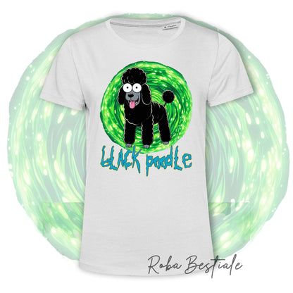 RICK &amp; MORTY T-Shirt - BUM Black - White or Black - XS to 5XL
