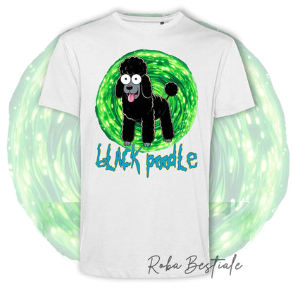 RICK &amp; MORTY T-Shirt - BUM Black - White or Black - XS to 5XL
