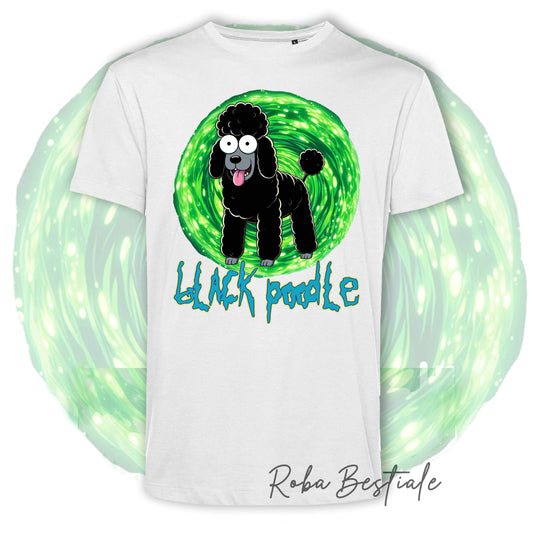 RICK &amp; MORTY T-Shirt - BUM Black - White or Black - XS to 5XL
