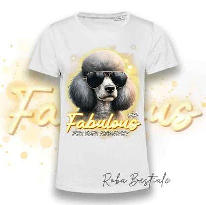 TOO FABULOUS T-Shirt - BUM Silver