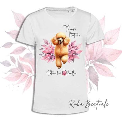 T-Shirt BARBONE Albicocca - Collezione Pink Nature