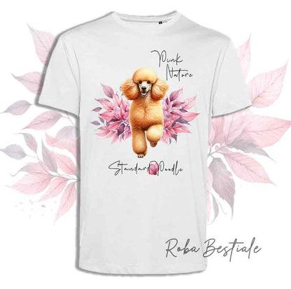 T-Shirt BARBONE Albicocca - Collezione Pink Nature