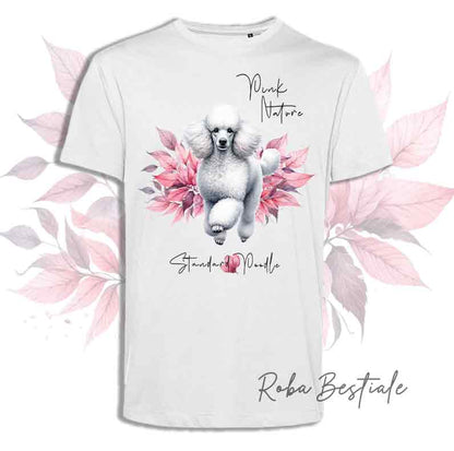 T-Shirt BARBONE Bianco - Collezione Pink Nature