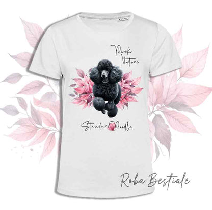 T-Shirt BARBONE Nero - Collezione Pink Nature
