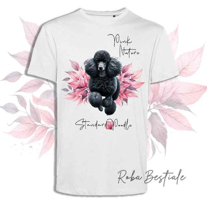T-Shirt BARBONE Nero - Collezione Pink Nature