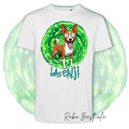 RICK &amp; MORTY - LABRADOR RETRIEVER Chocolate T-Shirt