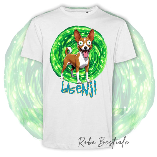 RICK &amp; MORTY - LABRADOR RETRIEVER Chocolate T-Shirt