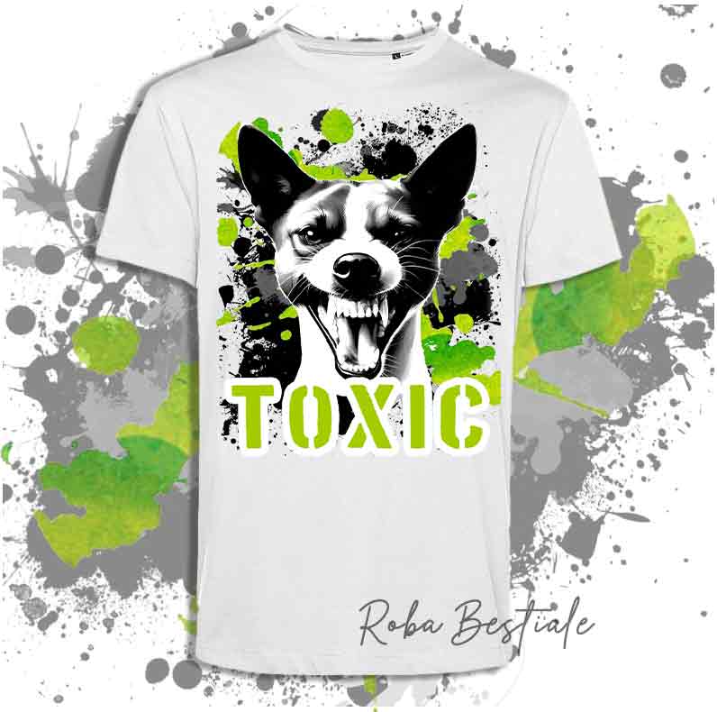 T-Shirt TOXIC - BASENJI