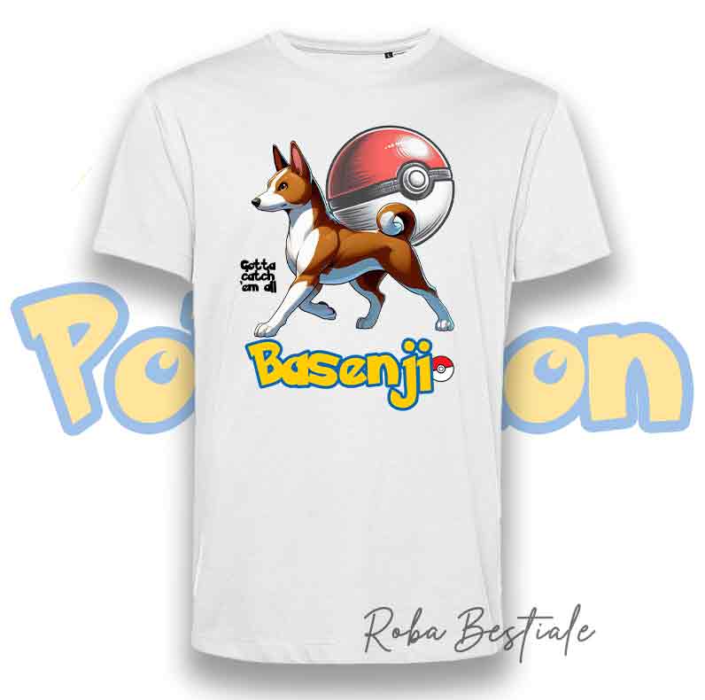 T-Shirt POKEMON - BASENJI