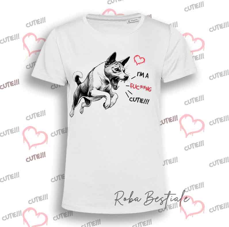 I'M A FUC**NG CUTIE T-Shirt - BASENJI - Men or Women - XS to 5XL