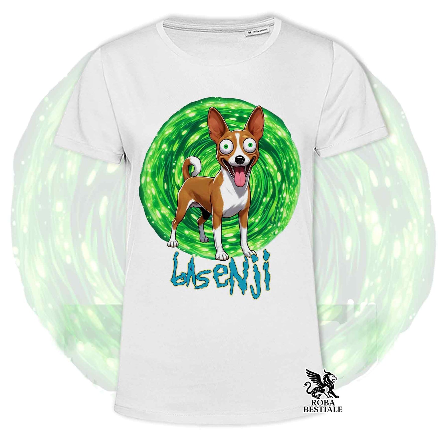 RICK &amp; MORTY - LABRADOR RETRIEVER Chocolate T-Shirt