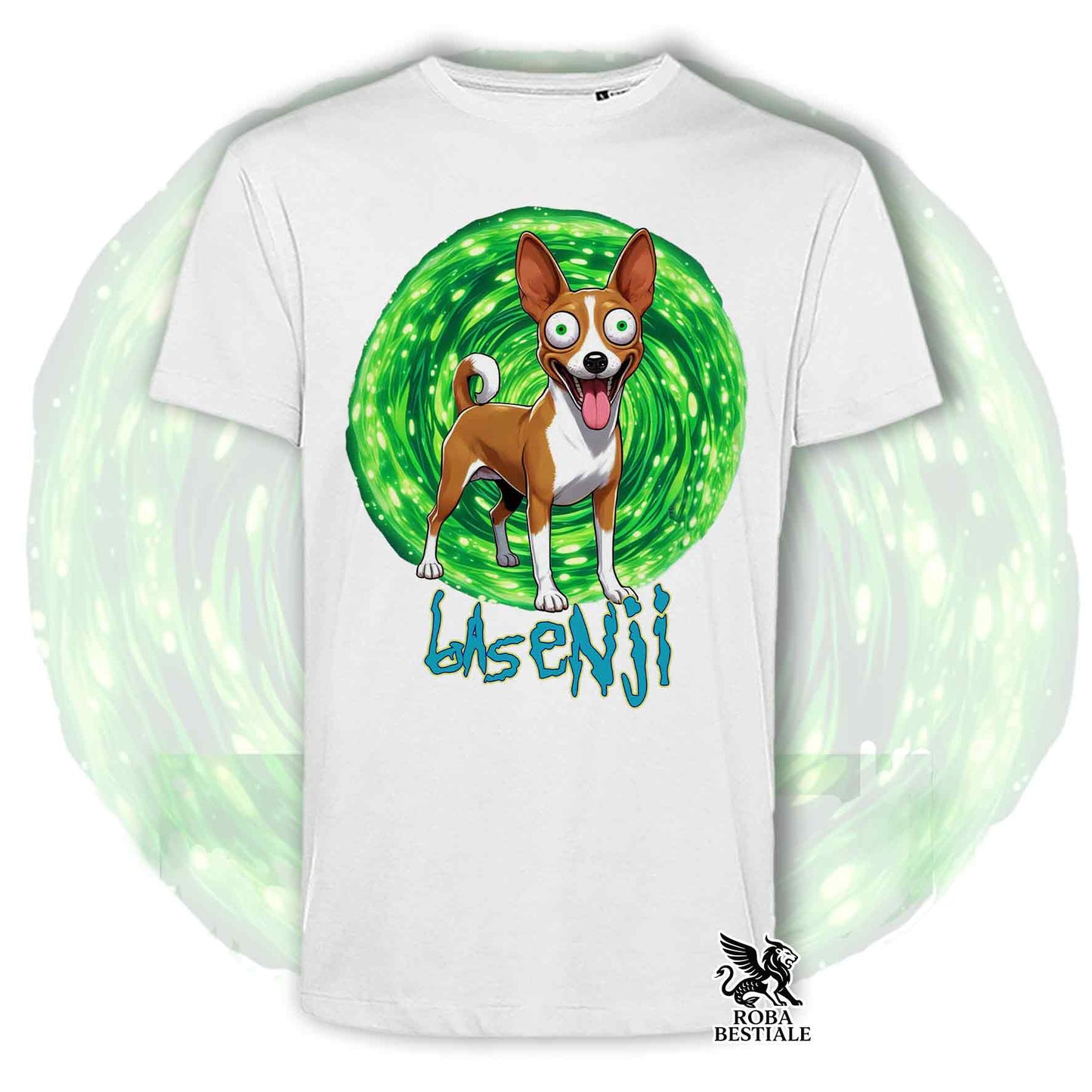 RICK &amp; MORTY - LABRADOR RETRIEVER Chocolate T-Shirt