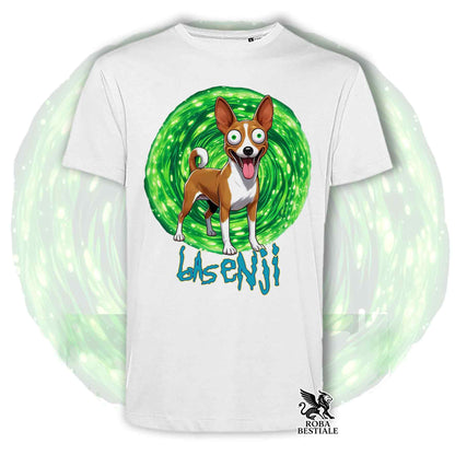 RICK &amp; MORTY - LABRADOR RETRIEVER Chocolate T-Shirt