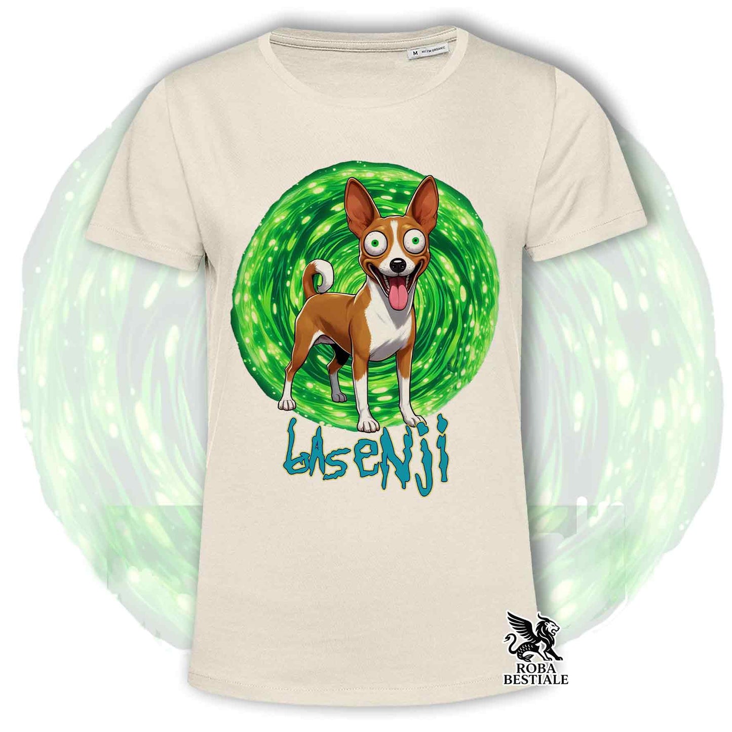 RICK &amp; MORTY - LABRADOR RETRIEVER Chocolate T-Shirt